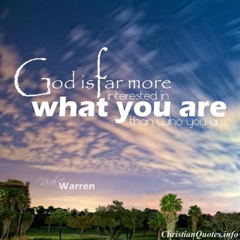 Rick Warren Quote - Charachter | ChristianQuotes.info