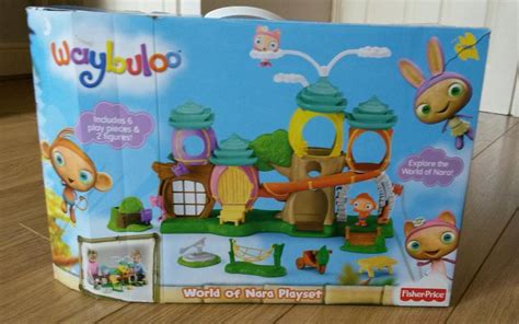 BNIB FISHER PRICE CHILDRENS WAYBULOO WORLD OF NARA PLAYSET INCLUDES ...