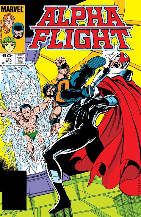 Alpha Flight Vol 1 16 | Alpha flight, Marvel comics covers, Comic books art