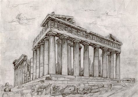 The Parthenon Temple by Adrian87 on DeviantArt