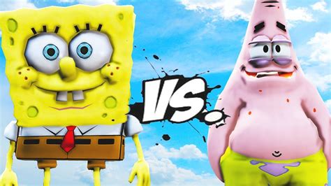 Spongebob And Patrick Fighting