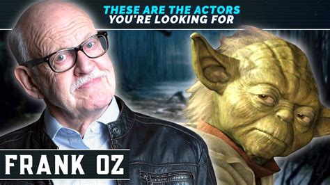 Frank Oz on the Challenges of Bringing Yoda to Life (Part 1) - YouTube