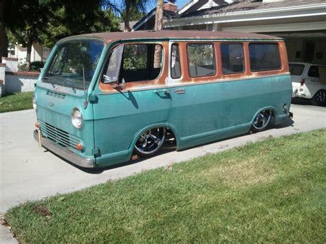 Jendro's customs 1965 chevy van laying body