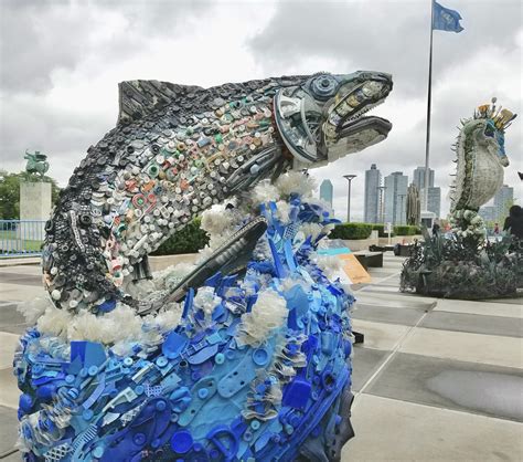 Washed Ashore Sculptures Image Gallery- Art Made from Ocean Trash