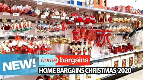 🔴HOME BARGAINS CHRISTMAS 2020, New In Shop With Me, UK Christmas ...