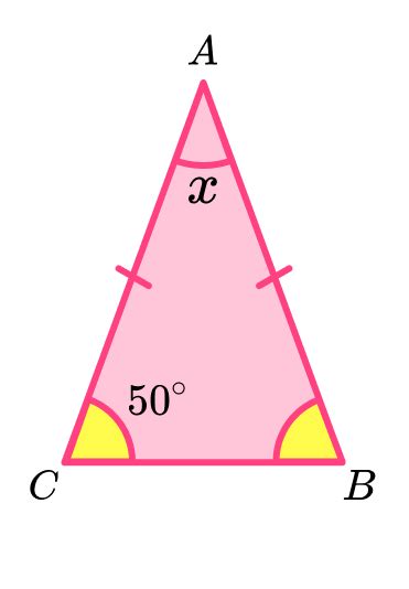 Isosceles Triangle - GCSE Maths - Steps, Examples & Worksheet