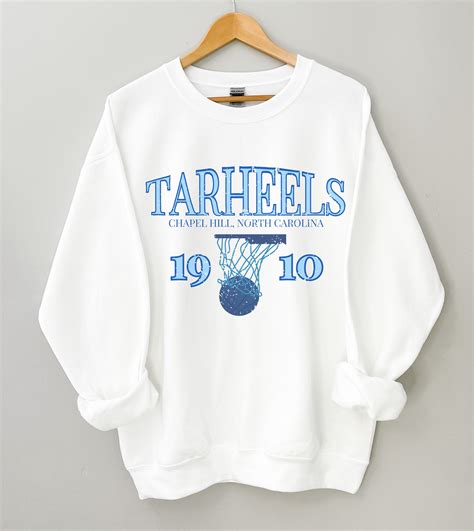 Vintage Inspired Tar Heels Basketball Inaugural Season Year Crewneck - Etsy