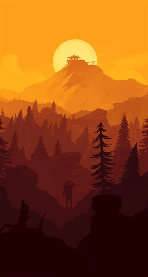 Firewatch for iPhone and, Firewatch Green HD phone wallpaper | Pxfuel