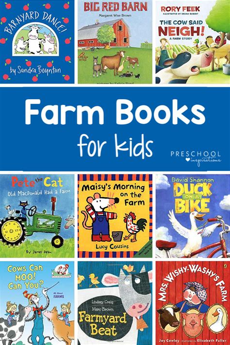 Books on Farm Animals - Preschool Inspirations