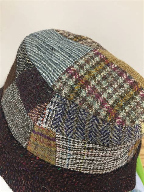 Hanna Hats of Donegal Irish Wool Patchwork Bucket Hat Sz S/m - Etsy