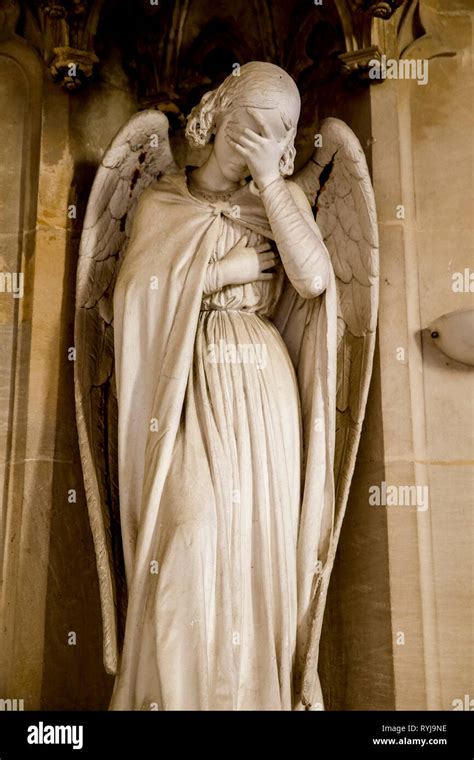 Sad Angel Statue