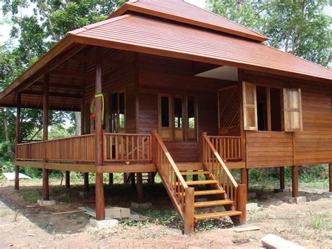 70 Desain Rumah Kayu Minimalis Sederhana dan Klasik | Ngoại thất nhà ...