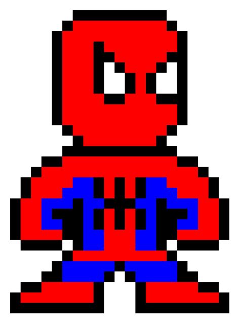 My 8-bit Spiderman by GasparARM on DeviantArt