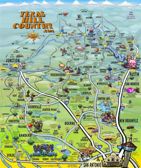 Texas Hill Country Map Pdf - Printable Maps