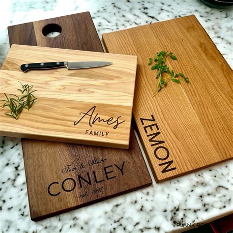 Personalized Wood Cutting Board Housewarming Gift Custom - Etsy