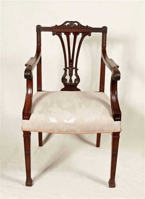 Georgian Style Dining Chairs-set of eight at 1stdibs