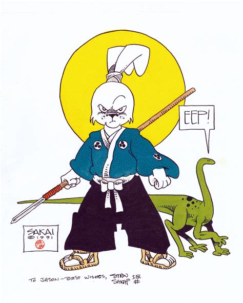 STAN SAKAI 1991 USAGI YOJIMBO ART