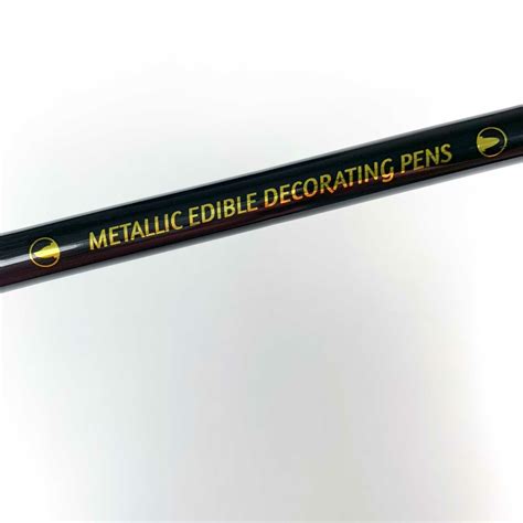 Gold - Metallic Edible Ink Decorating Pen - Miss Cookie Packaging