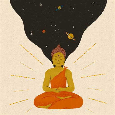 Buddha in his enlightenment :: Behance