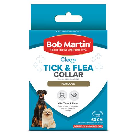 Bob Martin Clear+ Tick & Flea Collar for All Dogs - Bob Martin & Co