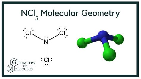 NCl3 Molecular Geometry, Bond Angles & Electron Geometry (Nitrogen ...