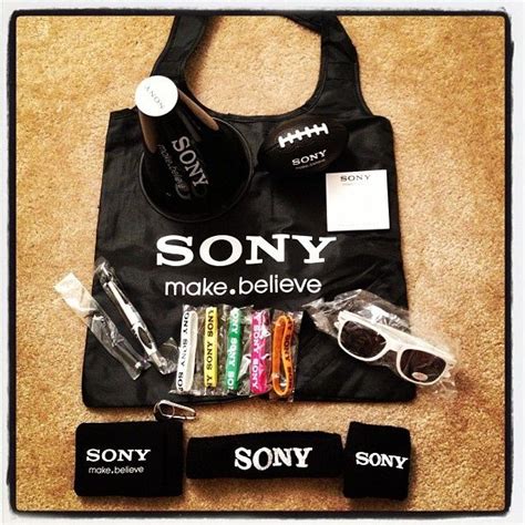 Promotional giveaways by #Sony. Great example of a big brand using ...