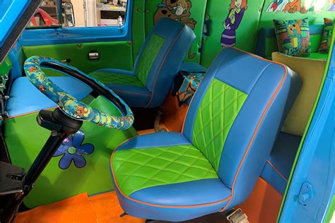 This Scooby-Doo Mystery Machine Interior is Wild!