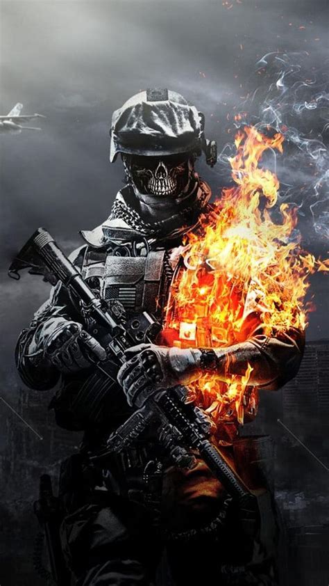 Call of Duty Fantasmas Calavera Android - Android fondo de pantalla del ...