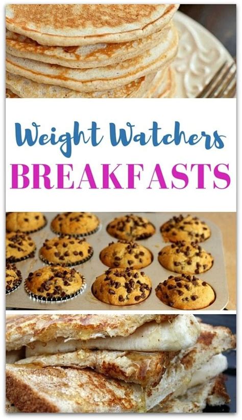 These Weight Watchers breakfast recipes will make your life easier!