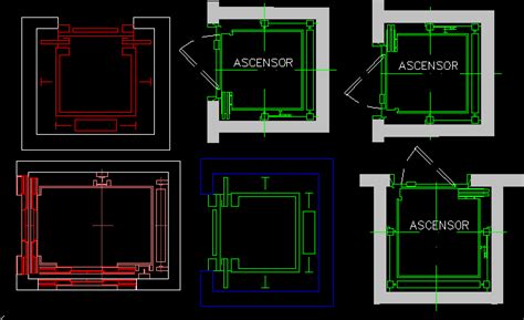 Elevator DWG Block for AutoCAD • Designs CAD