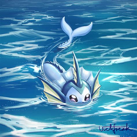 ArtStation - Vaporeon Painting