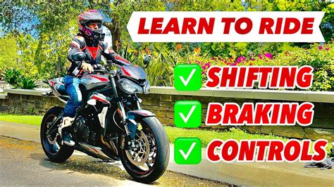 How To Ride a Motorcycle For Beginners (Complete A-Z Tutorial) - YouTube