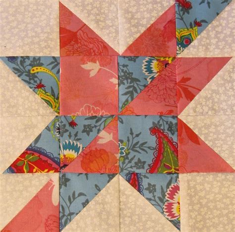 The Quilt Ladies: Free Star Quilt Pattern - Block Twelve