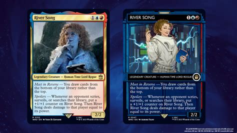 MTG Doctor Who Commanders and new cards revealed