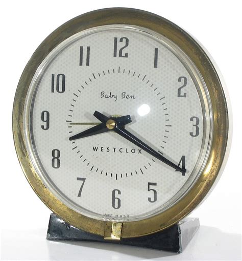 Westclox Baby Ben Style 7 Black Plain Clock Example Photo (ID 15503)