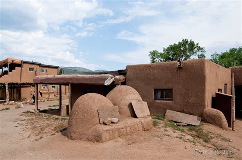 Taos Pueblo and a Thousand Year Old Adobe Architecture - New Mexico