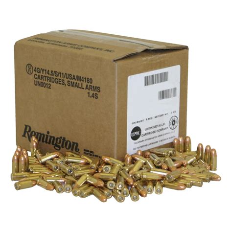 Remington Bulk 9mm UMC Pistol Ammunition | Cabela's Canada