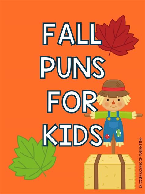 200+ Fall Puns That Will Leaf You Laughing - Confessions of Parenting ...