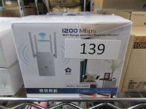 AC1200M WIFI RANGE EXTENDER - Dallas Online Auction Company