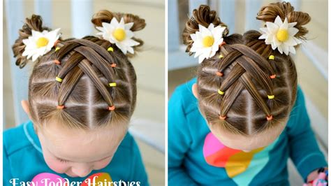 20 Ideas for Little Girl Hairstyles with Rubber Bands - Home, Family ...