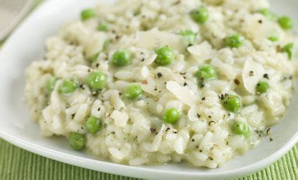 Risotto aux petits pois pour 4 personnes - Recettes - Elle à Table