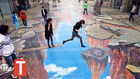 3d Optical Illusion Street Art