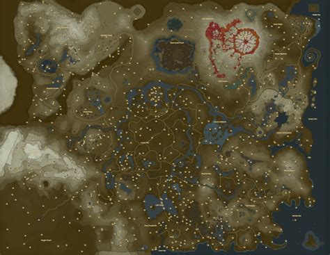 Breath of the Wild: Korok Seeds Map - Orcz.com, The Video Games Wiki