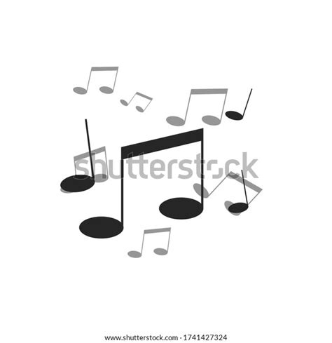 Background Music Notes Vector Illustration Stock Vector (Royalty Free ...