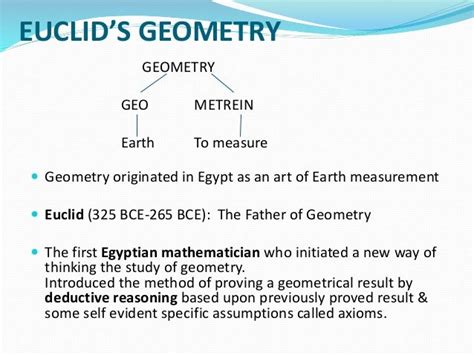 Introduction to euclid’s geometry