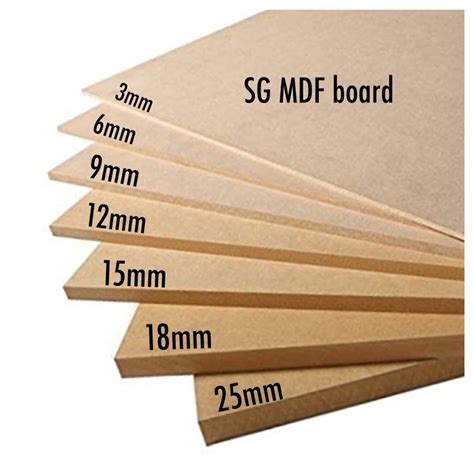 Cut to size 25mm MDF Medium Density Fibre Board | Shopee Singapore