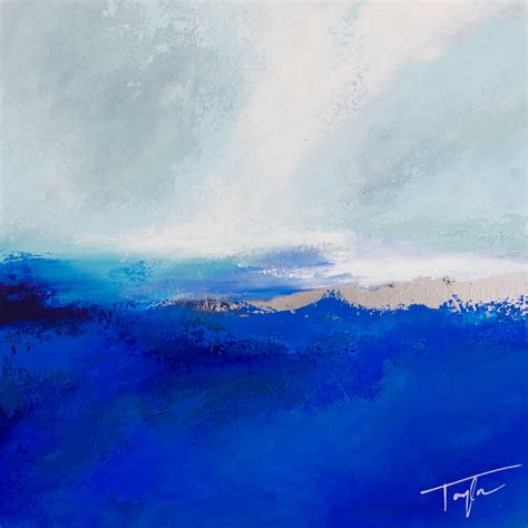 Deep Blue Sea. 20x20in — TKO PAINTINGS