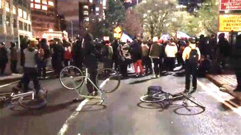 Daunte Wright and Adam Toledo protesters block traffic, shut down ...