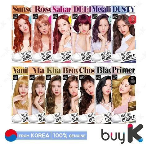 MISE EN SCENE Hello Bubble Hair Dye BLACKPINK Edition | Shopee Philippines