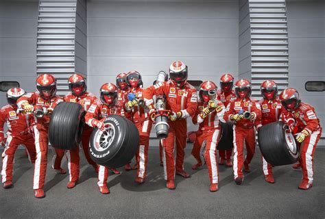 Photographer NEIL BRIDGE - Ferrari F1 Pit Crew for The Official Ferrari...